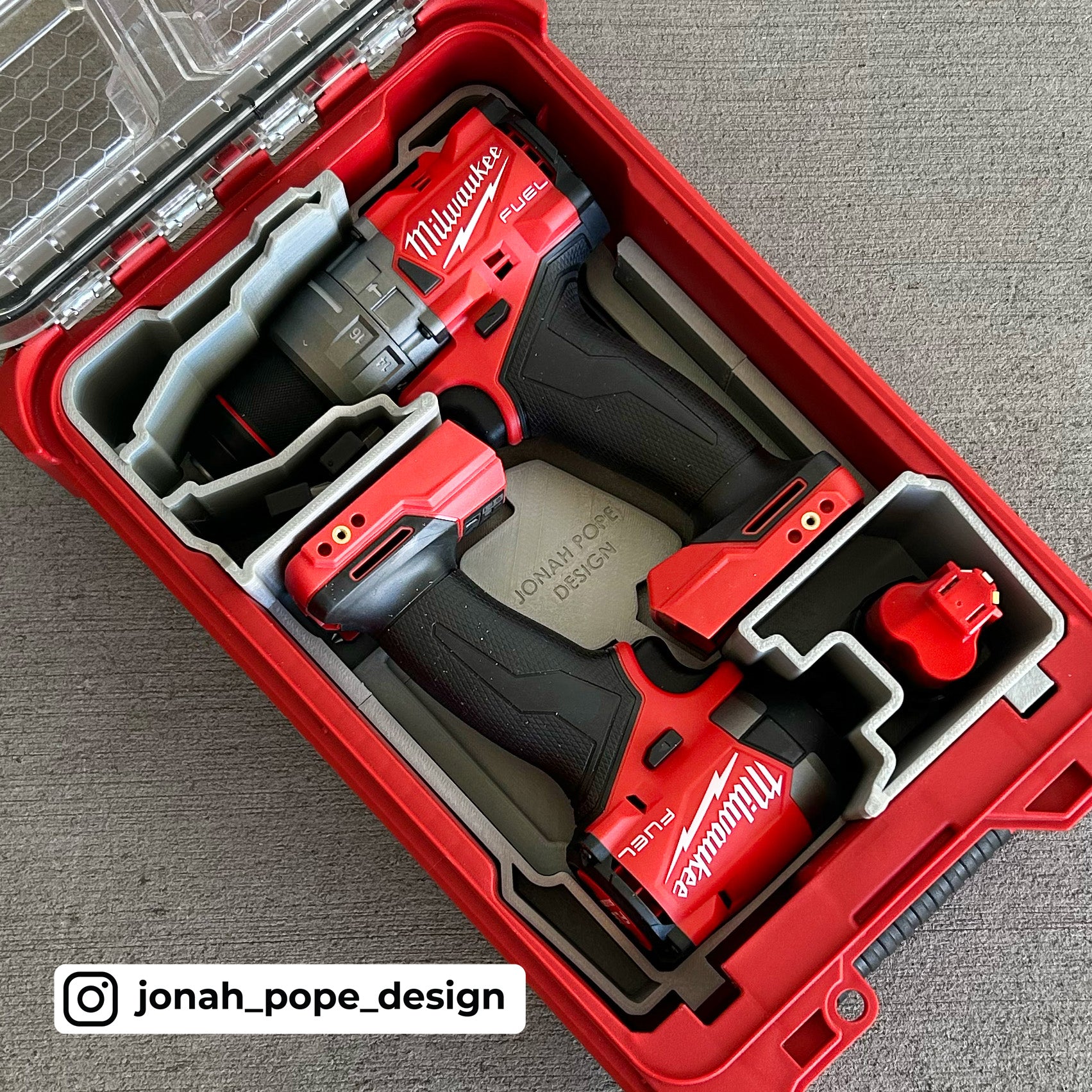 M18 Gen 4 Drill Impact Organiser By Jonah Pope Design Tradie Mods