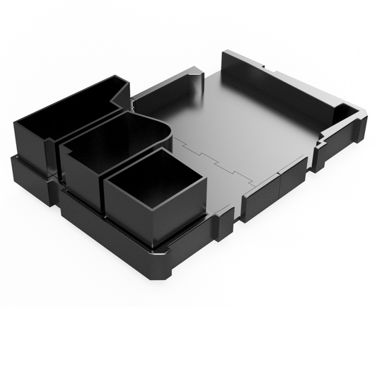 Milwaukee Packout 3-Drawer Tool Box Insert for M12 Pin Nailer by Stackout3D