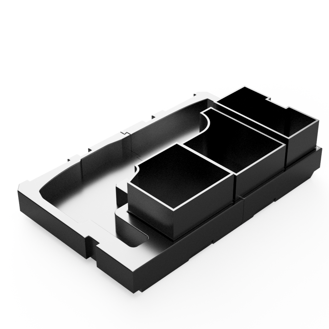 3-Drawer Tool Box Insert for M12 Nibbler by Stackout3D