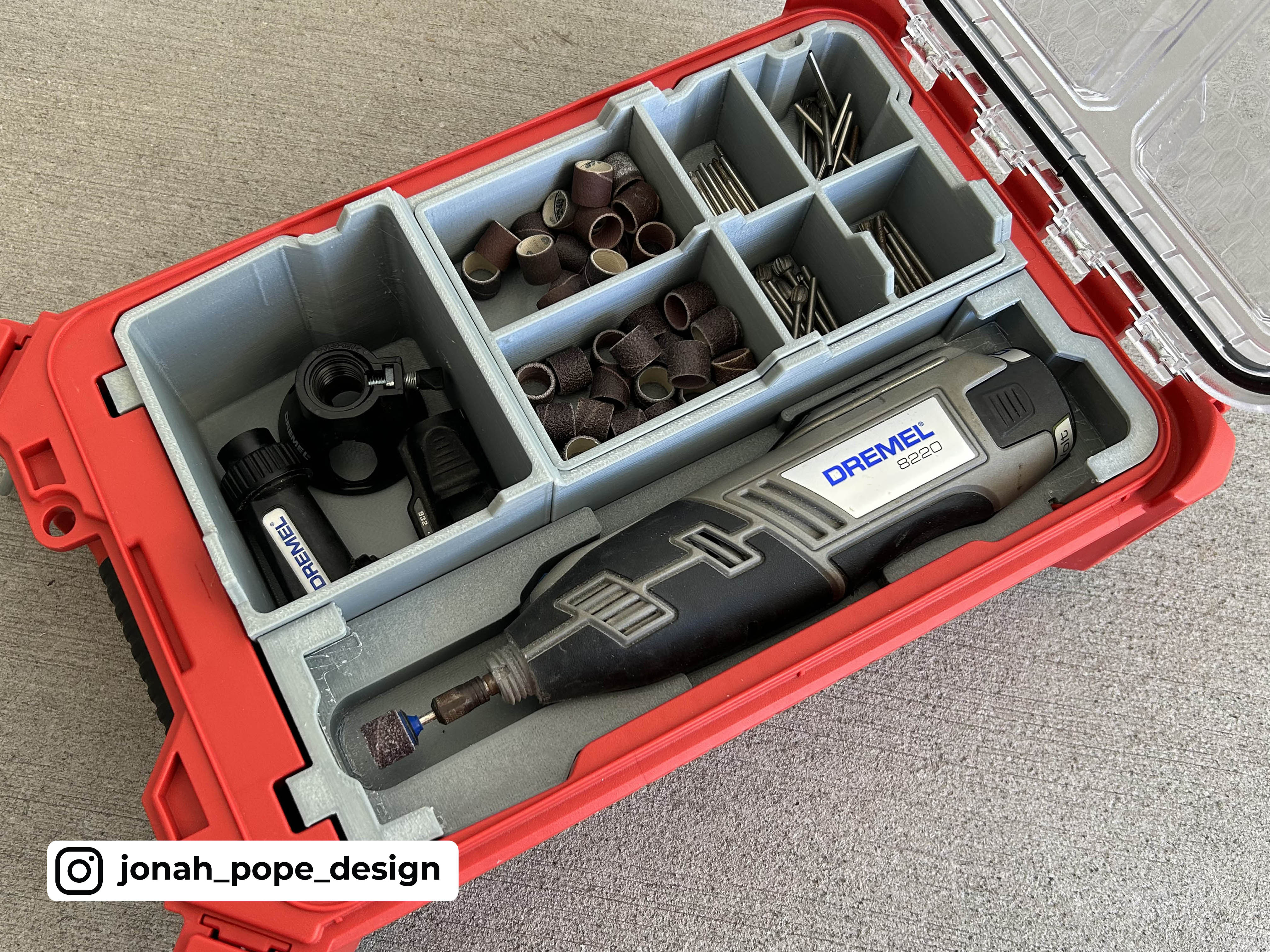 Dremel deals container box