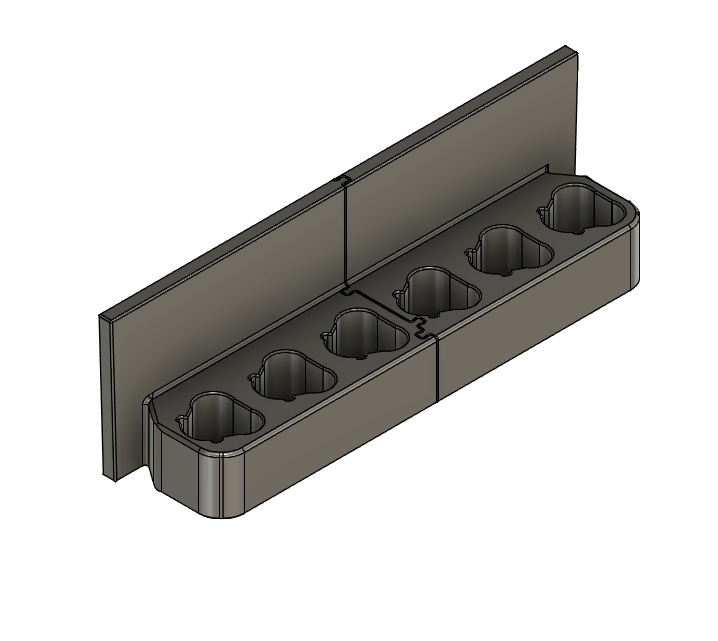 M12 Battery insert For Milwaukee Packout Toolbox By Louis Hepburn