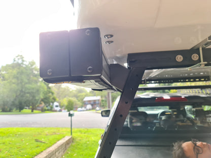 90 Degree Awning Side Mount Mod for Ozroo Style Tub Rack