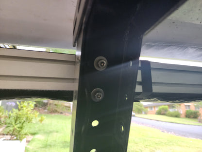 90 Degree Awning Side Mount Mod for Ozroo Style Tub Rack