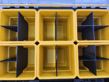 Dewalt 2-way Half Insert (for ToughSystem 2.0 Half Width Organiser)