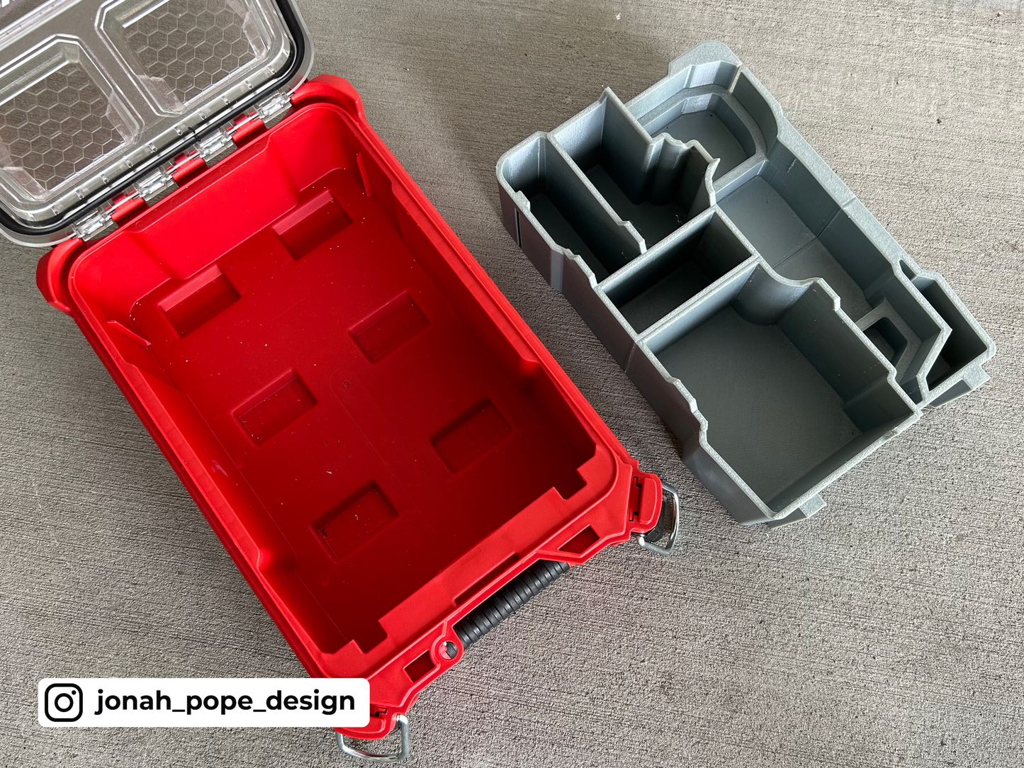 M12 Multi-tool Insert Insert for Compact Organiser By Jonah Pope Design