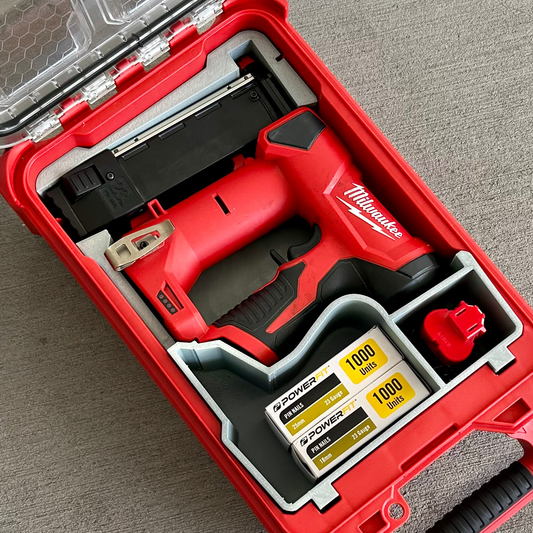 M12 Pin Nailer Storage Insert for Compact Organiser By Jonah Pope Design