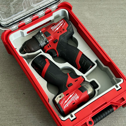 M12 Drill Gen 2 And Impact Surge Driver Storage Insert for Compact Organiser By Jonah Pope Design